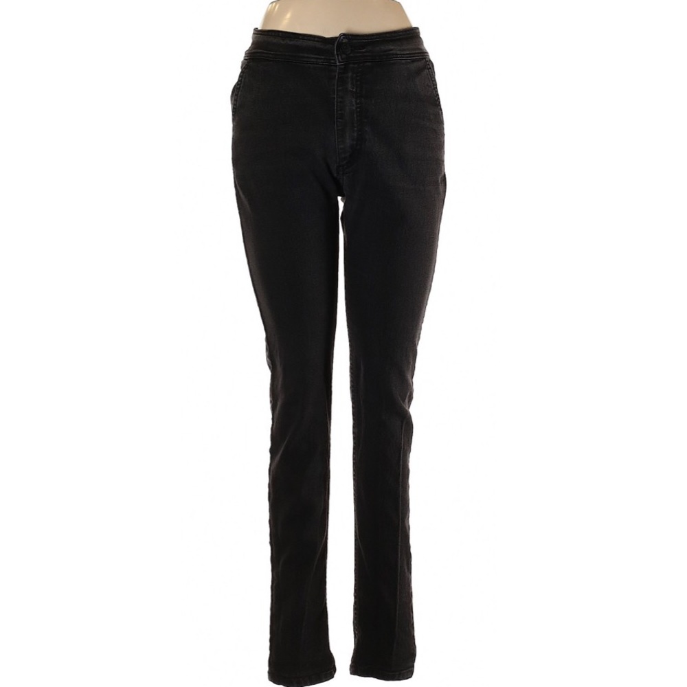Courtshop high waisted black skinny jeans